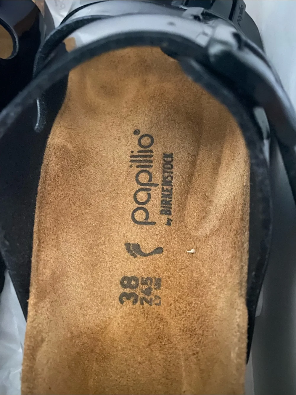 Birkenstock Womens Triple-Strap Black Sandals